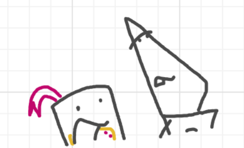 A panel from Ready Oar Knot, episode three of the Board Boards object show by Furretwalk/WalkingFurret.